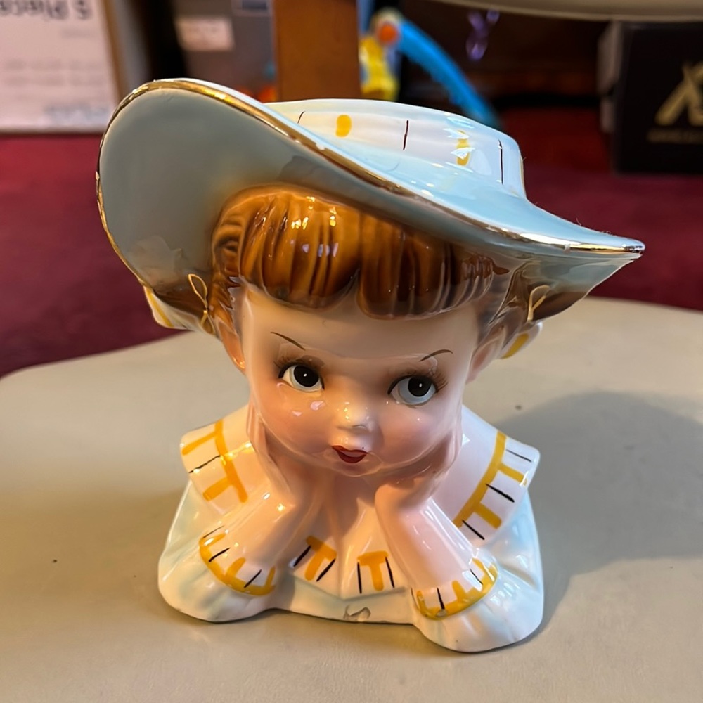 Vintage head vase